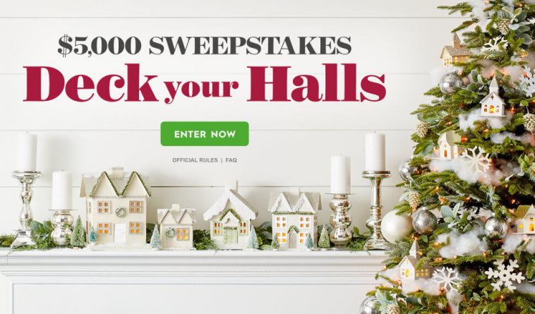 Better Homes and Gardens Deck Your Halls $5K Sweepstakes