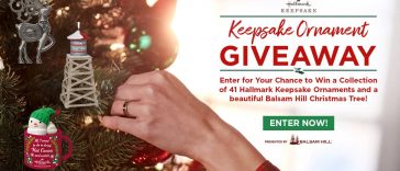 Hallmark Channel Keepsake Ornament Giveaway 2019