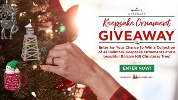 Hallmark Channel Keepsake Ornament Giveaway 2019