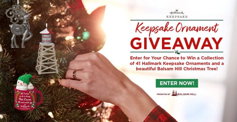 Hallmark Channel Keepsake Ornament Giveaway 2019