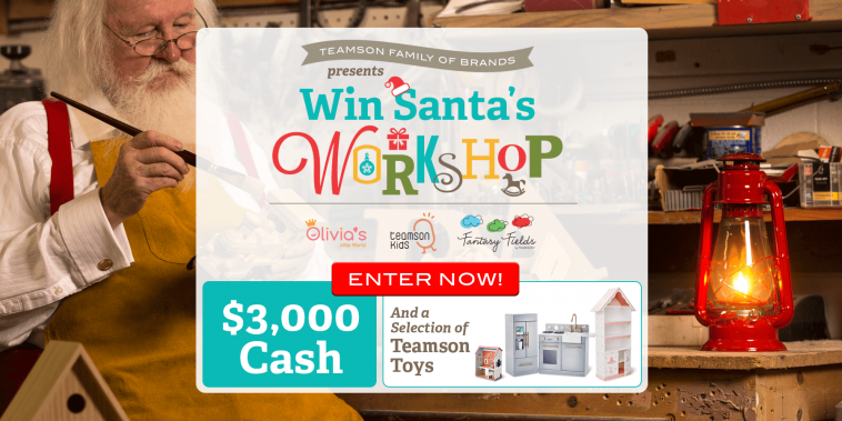 Teamson Win Santa's Workshop Sweepstakes