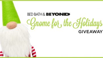 Bed Bath & Beyond Gnome for the Holidays Giveaway