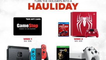 GameStop PowerUp Rewards Hauliday Sweepstakes