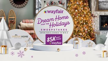 HGTV & Wayfair Dream Home for the Holidays Sweepstakes 2022