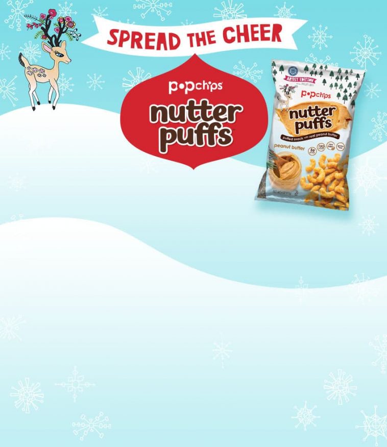 Popchips Nutter Puffs Spread the Cheer Sweepstakes