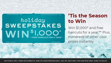 SmartStyle Holiday Sweepstakes