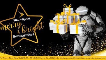 Sprint Merry And Bright Sweepstakes