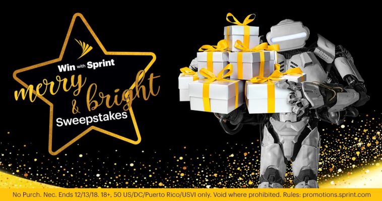 Sprint Merry And Bright Sweepstakes