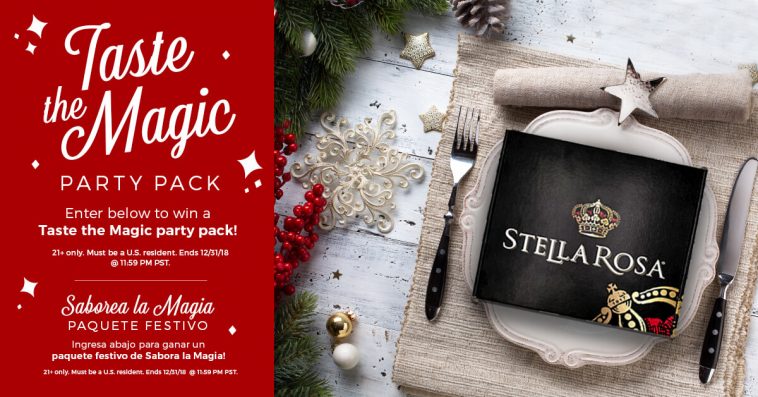 Stella Rosa Taste The Magic Pandora Sweepstakes