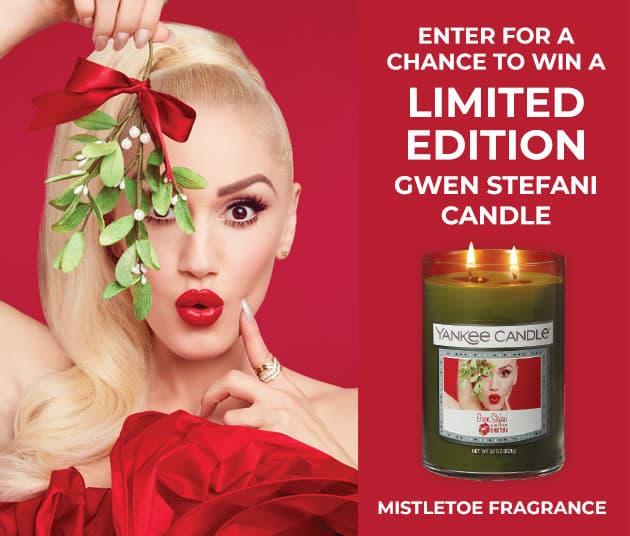 Yankee Candle Gwen Stefani Sweepstakes