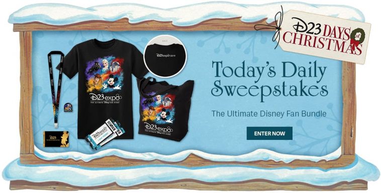 Disney D23 Days of Christmas Sweepstakes