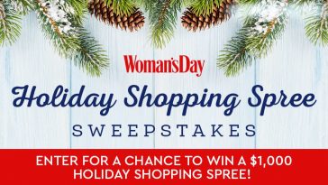 Woman’s Day Holiday Cash Sweepstakes