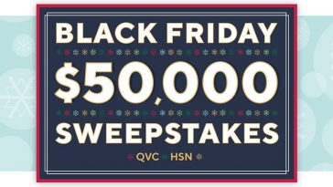 QVC Black Friday Sweepstakes 2020