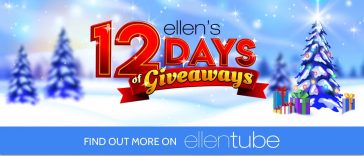 Ellen DeGeneres 12 Days of Christmas Giveaways 2022