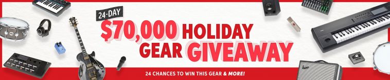 Sweetwater Holiday Giveaway 2021