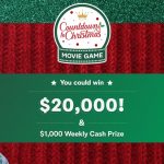 Hallmark Channel Countdown to Christmas Sweepstakes 2022