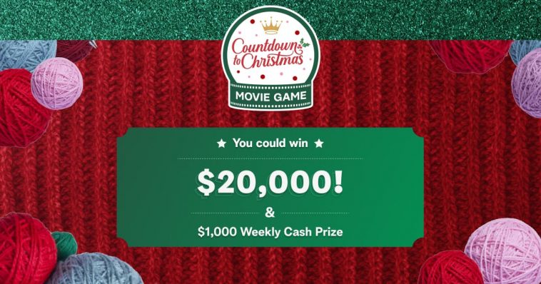 Hallmark Channel Countdown to Christmas Sweepstakes 2022