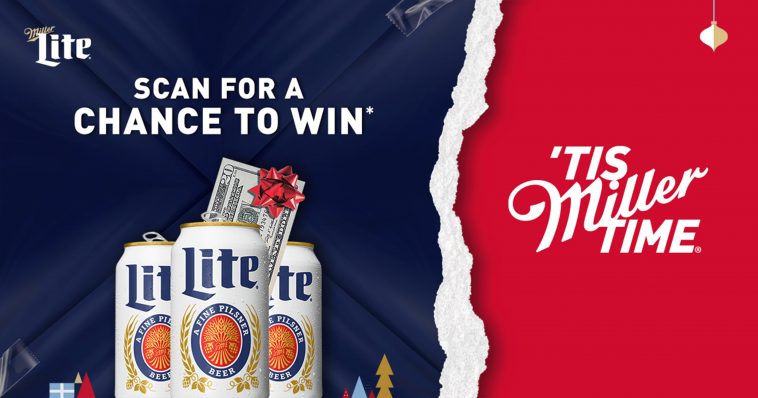 Miller Lite Holiday Instant Win Game 2022