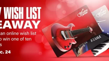 Guitar Center Holiday Wish List Sweepstakes 2023