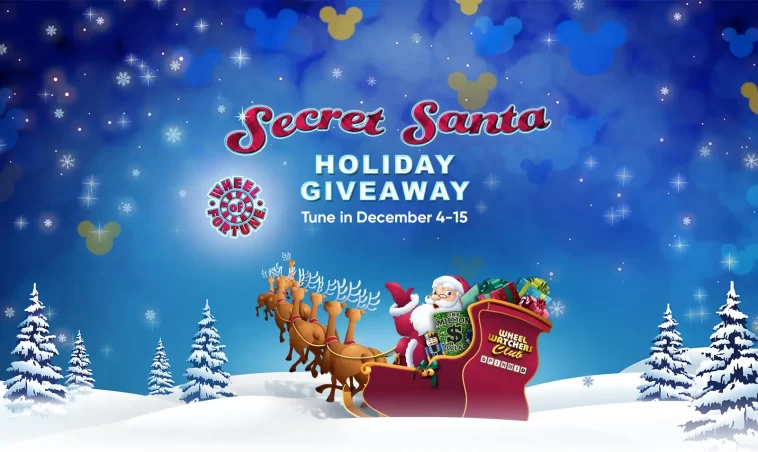 Wheel Of Fortune Secret Santa Holiday Giveaway 2023