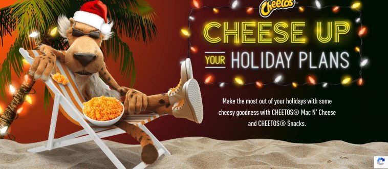 Cheetos Cheese Up Your Holiday Sweepstakes 2022