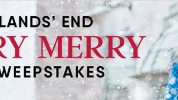 Lands' End Very Merry Sweepstakes 2022