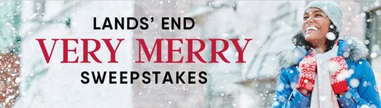 Lands' End Very Merry Sweepstakes 2022