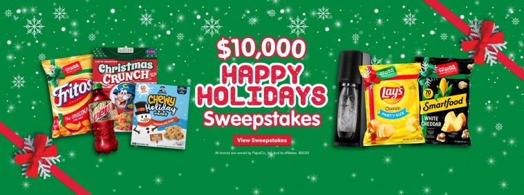 Tasty Rewards Happy Holidays Sweepstakes 2022