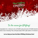 UPtv Most Uplifting Christmas Ever Sweepstakes 2022