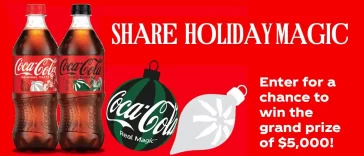 Coca-Cola Share Holiday Magic Sweepstakes 2023