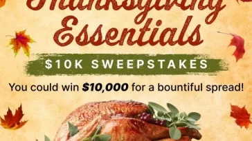 Food Network Thanksgiving Essentials Sweepstakes 2023