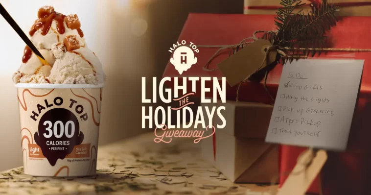 Halo Top Lighten The Holidays Giveaway 2023