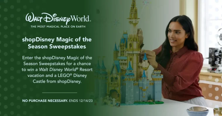 shop Disney Magic Of The Season Sweepstakes 2023