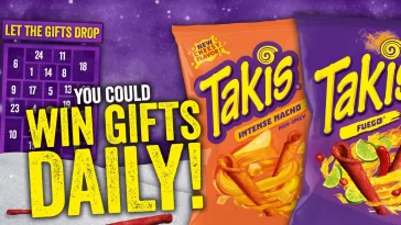 Takis Let The Gifts Drop Holiday Sweepstakes 2023