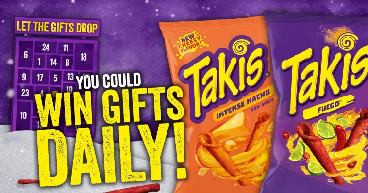 Takis Let The Gifts Drop Holiday Sweepstakes 2023